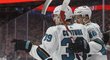 Tomáš Hertl ve středečním utkání NHL dvěma góly včetně vítězné trefy pomohl k výhře hokejistů San Jose na ledě Edmontonu 4:3 v prodloužení