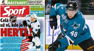 Hertl zahájí sezonu NHL proti Los Angeles: Je to pěkně blbej soupeř!