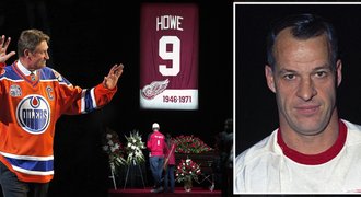 Zmizí číslo 9 z dresů v NHL? Gretzky navrhl poctu pro Howea