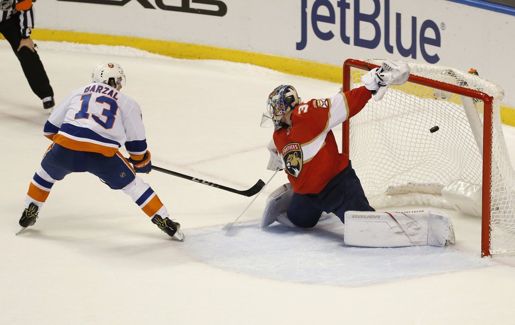 Mathew Barzal a jeho úspěšný nájezd proti Floridě