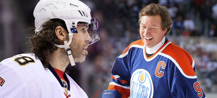 První Wayne Gretzky, dělený druhý Jaromír Jágr. Takhle teď vypadá historická tabulka kanadského bodování NHL.