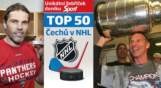 Kompletní pořadí TOP 50 Čechů v NHL: Zvítězil Jágr, nebo Hašek?