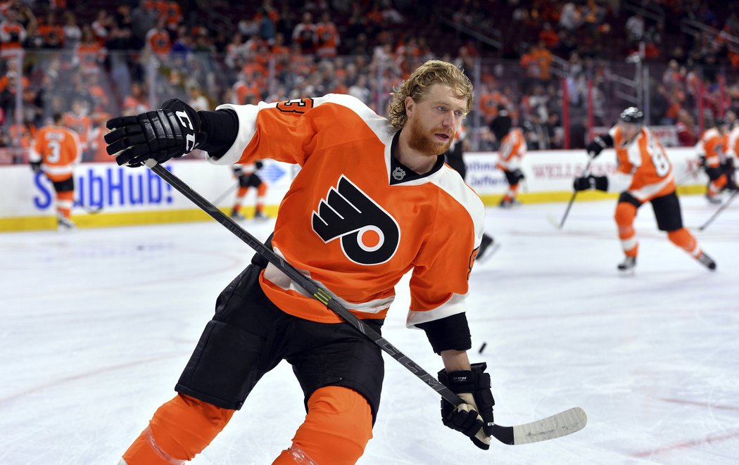 Jaký má Jakub Voráček ve Philadelphii den?