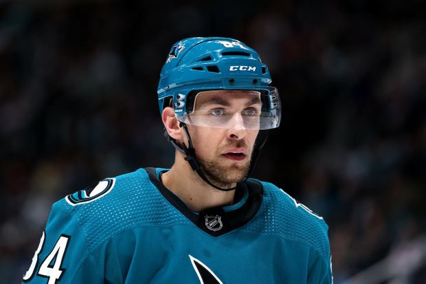 Jan Rutta v dresu San Jose Jan Rutta v dresu San Jose