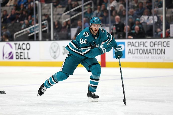 Jan Rutta v dresu San Jose Jan Rutta v dresu San Jose
