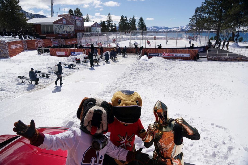 NHL zavítala k jezeru Tahoe. V sobotu se zde střetli hokejisté Colorada a Vegas