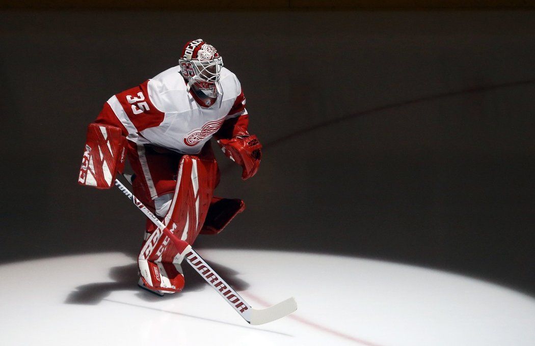 Jimmy Howard je s &#34;Hockey Townem&#34; spojen od draftu v roce 2003, kdy si ho Red Wings osvojili ve druhém kole z 64. pozice.