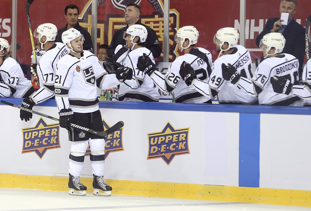 Los Angeles Kings zvládli i druhý přípravný zápas v Číně proti Vancouver Canucks