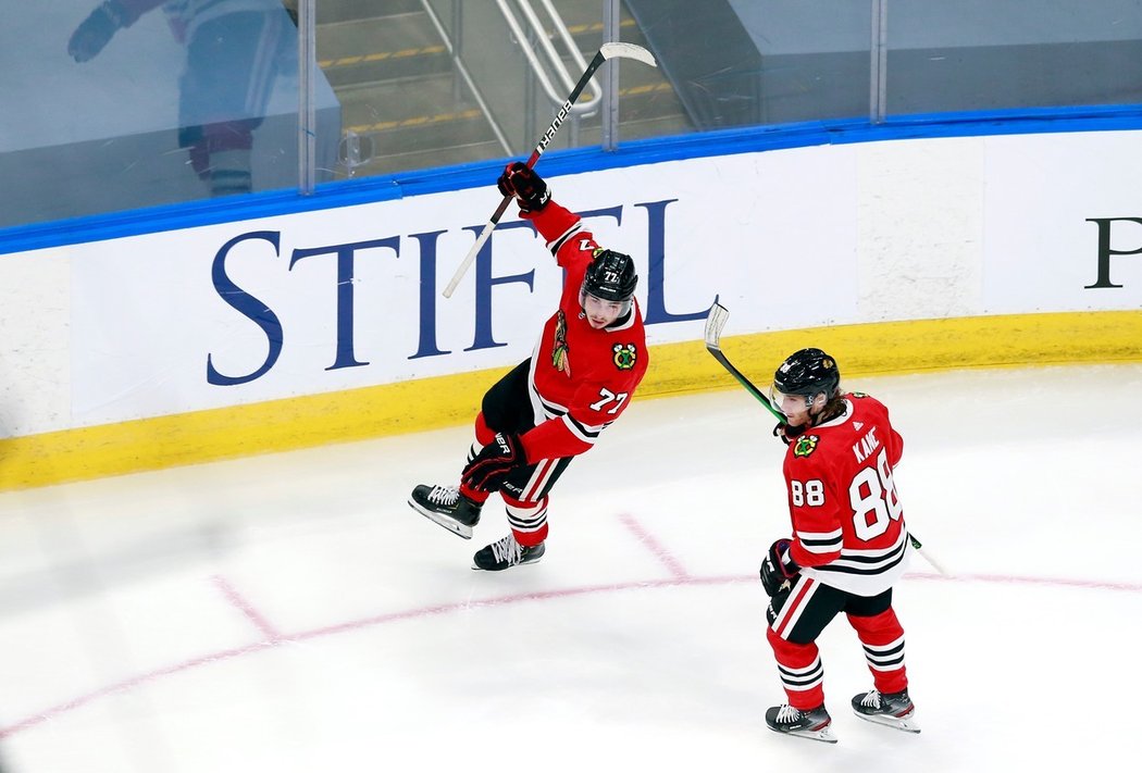 Hokejisté Chicaga porazili v přípravě na restart NHL St. Louis 4:0.