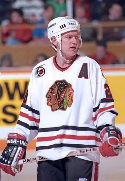 Železný hokejista Steve Larmer v NHL odehrál  884 zápasů v řadě