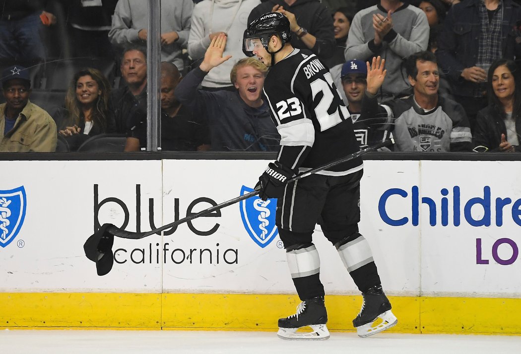 Dustin Brown sestřelil Minnesotu hattrickem