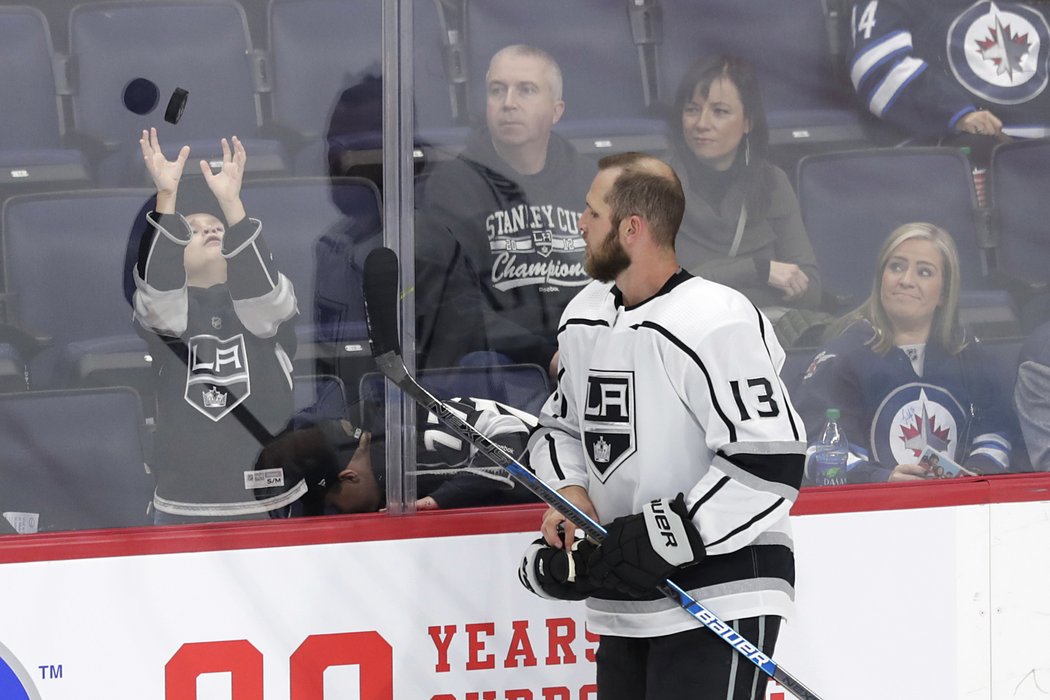 Ranař Kyle Clifford z Los Angeles udělal radost malému fanouškovi