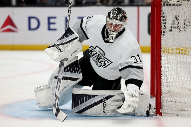 David Rittich předvádí v brance Los Angeles výborné výkony David Rittich předvádí v brance Los Angeles výborné výkony