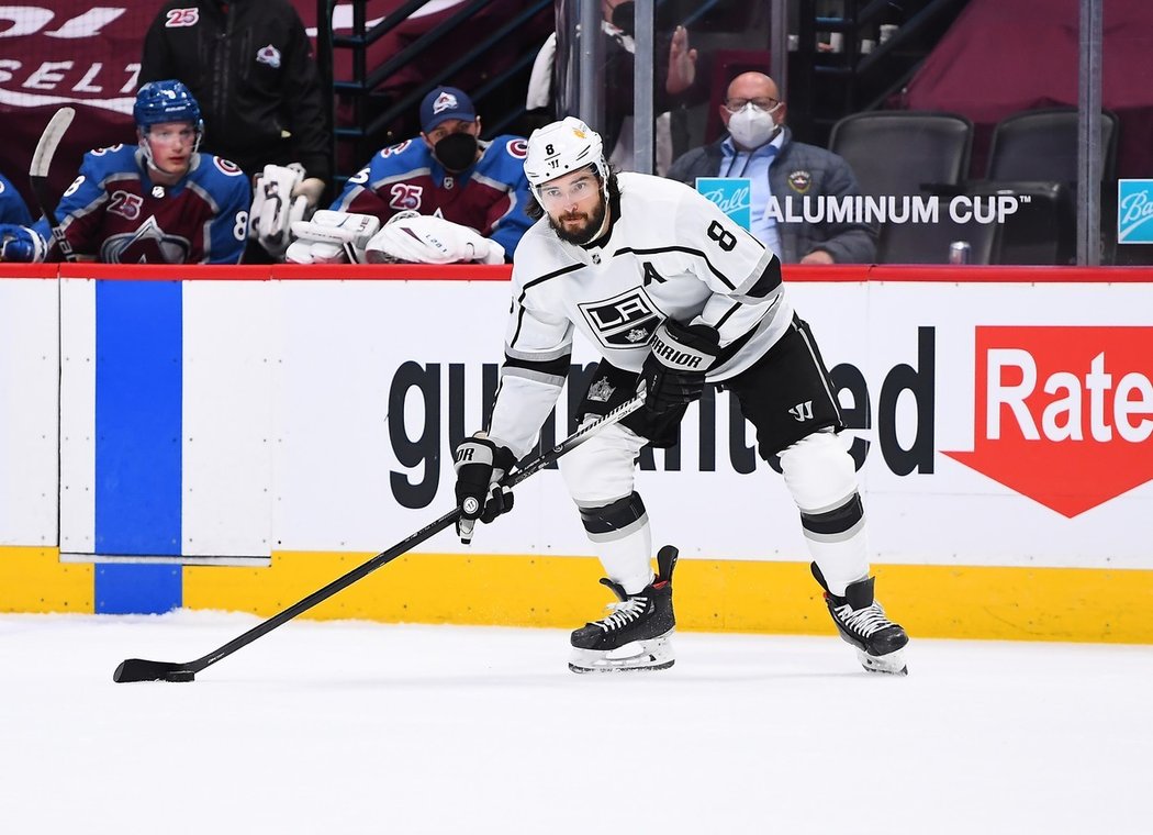 Obránce LA Kings Drew Doughty