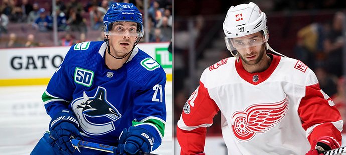 Smlouvy Louiho Erikssona a Franse Nielsena patří mezi ty nejméně výhodné v NHL