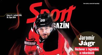 Páteční Sport Magazín speciál: soupisky NHL a rozhovor s Jágrem!
