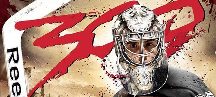 Marc-Andre Fleury a jeho třísté vychytané vítězství v NHL ztvárněné v grafice známého filmu...