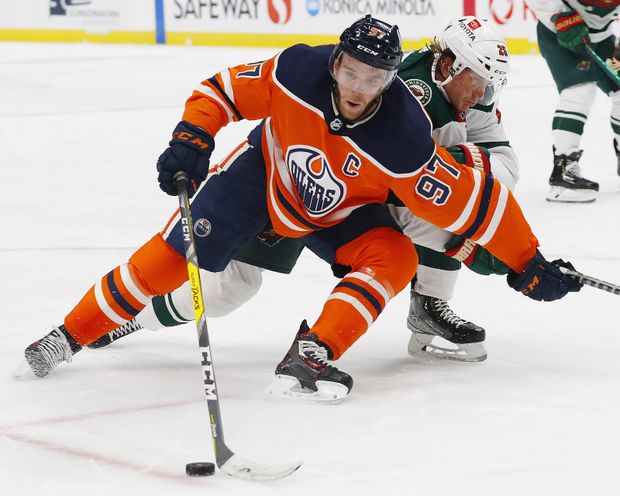 Hvězda NHL Connor McDavid Hvězda NHL Connor McDavid