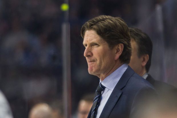 Legendární trenér Mike Babcock Legendární trenér Mike Babcock