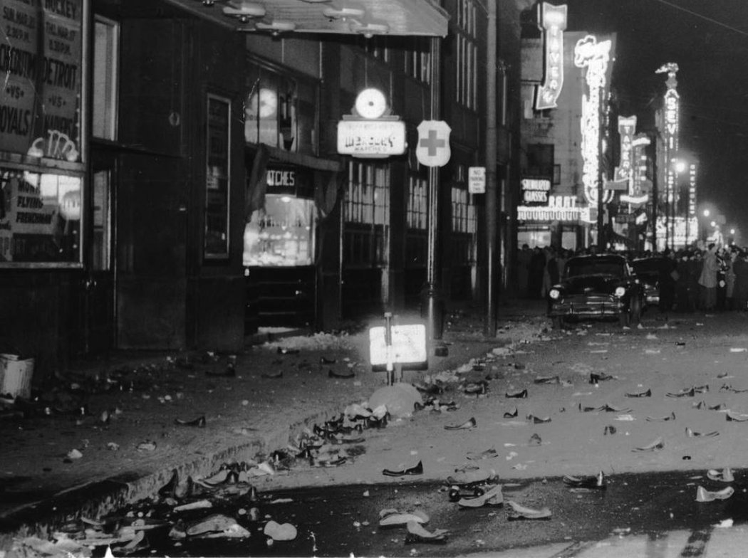 V Montrealu vypukly kvůli hokeji nepokoje už před 66 lety
