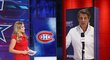 GM Montreal Canadiens Marc Bergevin během televizního rozhovoru