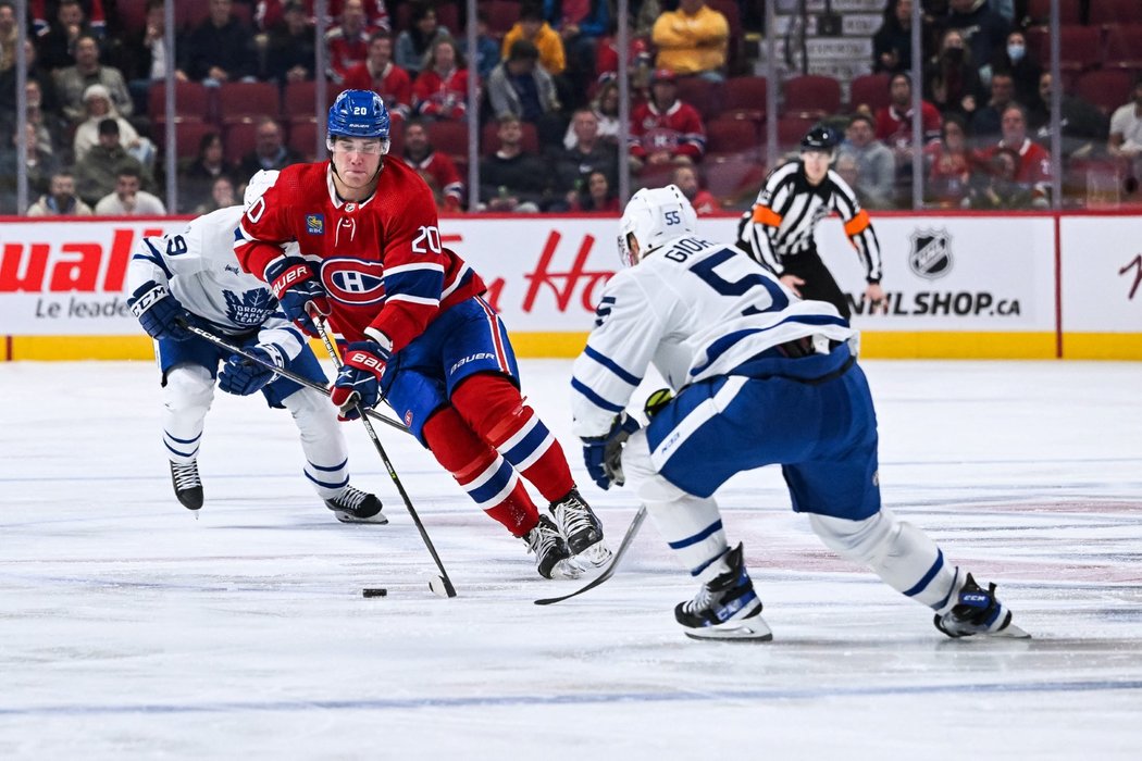 Canadiens Juraje Slafkovského nevytěžují tak, aby mohl začít sbírat body