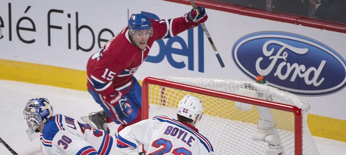 Tomáš Fleischmann podruhé v řadě vstřelil vítěznou branku, tentokrát proti Rangers