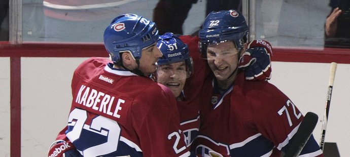Tomáš Kaberle (na snímku v dresu Montrealu) je další posilou hokejového Kladna během výluky NHL