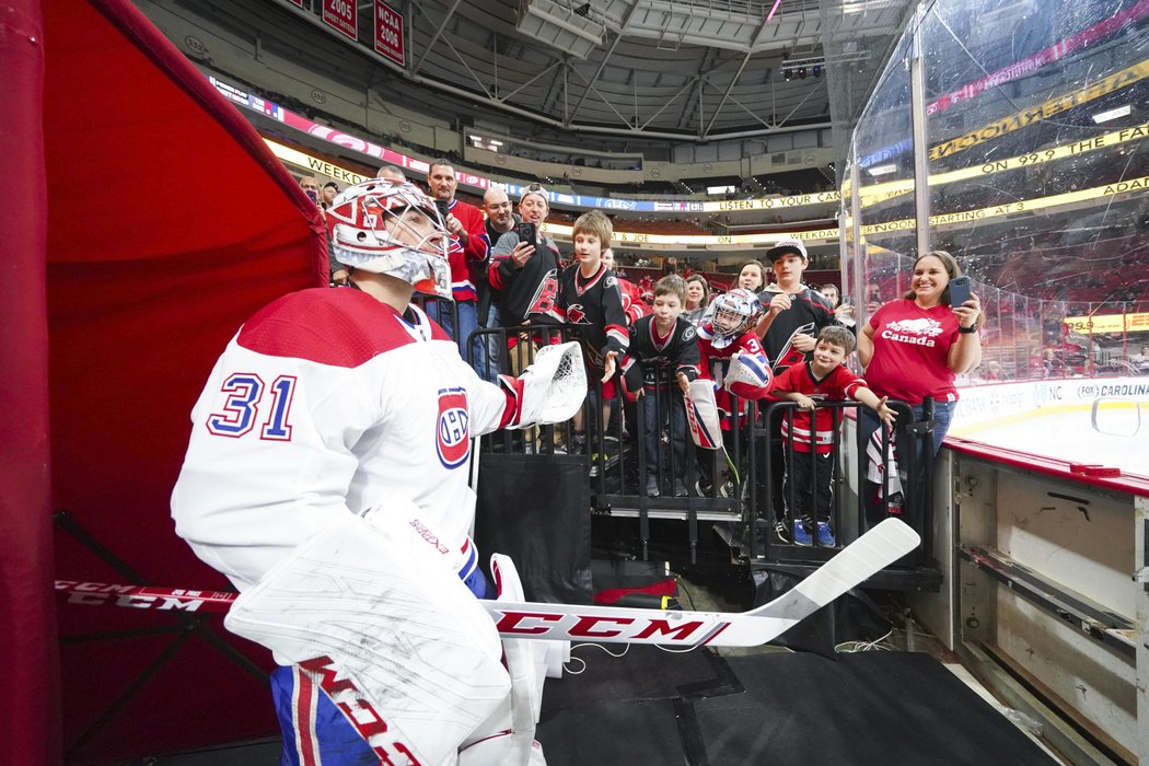 Carey Price je hvězdou i když zrovna není doma v Montrealu