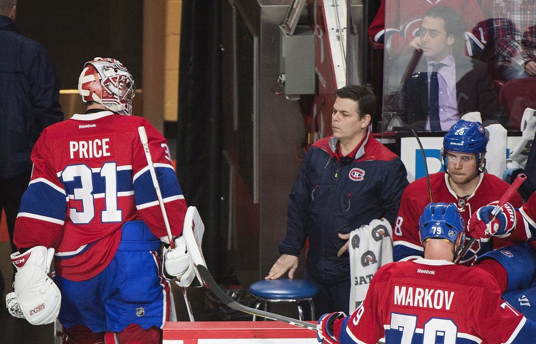 Carey Price proti San Jose střídal po čtyřech obdržených brankách