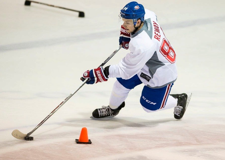 Martin Réway se snaží zaujmout vedení Montrealu Canadiens na tradičním Habs Development Campu