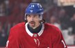 Tomáš Plekanec v dresu Montrealu (a svém legendárním roláku)