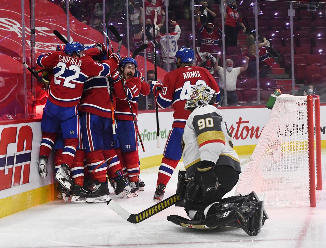 Montreal je ve finále Stanley Cupu, Vegas udolal v prodloužení 6. zápasu
