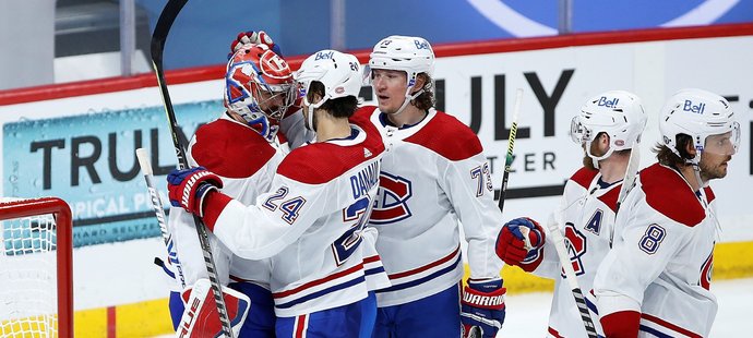 Montreal oslavuje druhé vítězství v sérii s Winnipegem