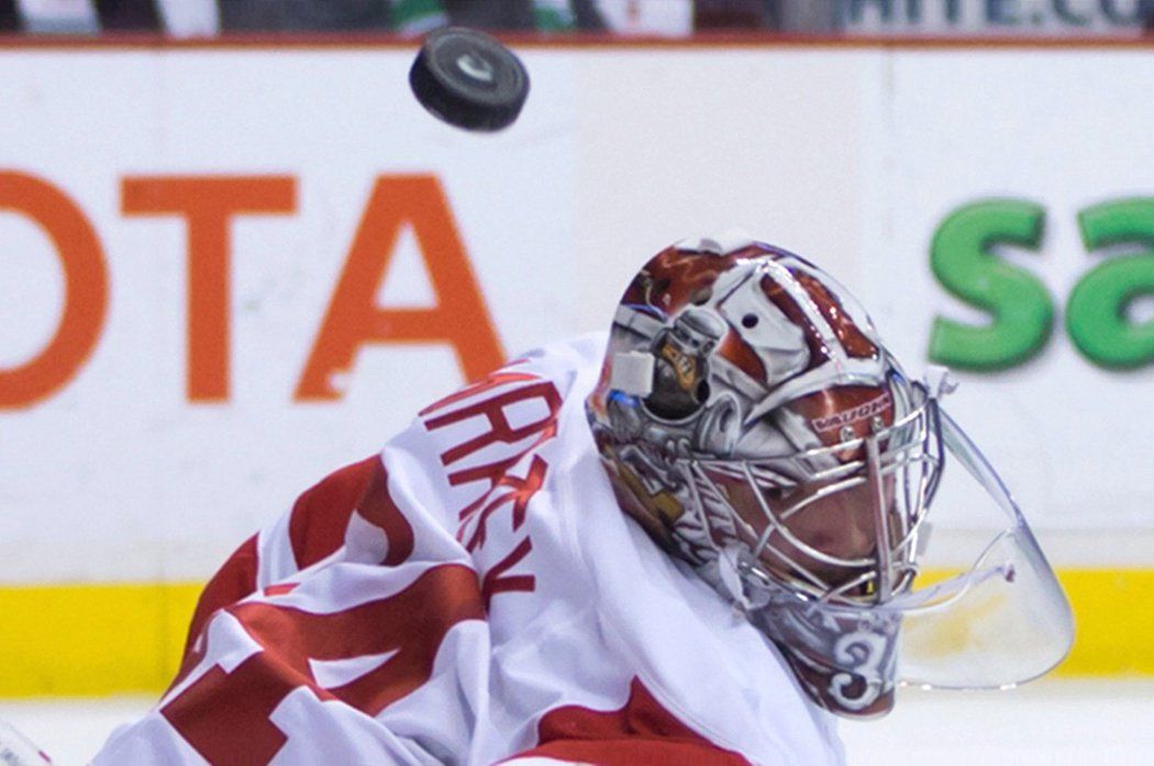 Petr Mrázek inkasoval podruhé za sebou pět gólů a Detroit prohrál v Pittsburghu 3:6