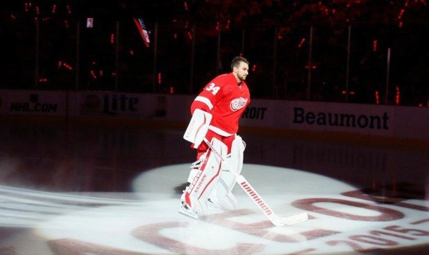 Petr Mrázek se chystá na pozici detroitské jedničky