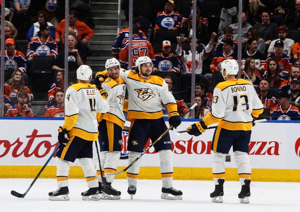 Nashville v NHL jede, vyhrál pátý zápas za sebou a se 14 body aktuálně kraluje celé soutěži