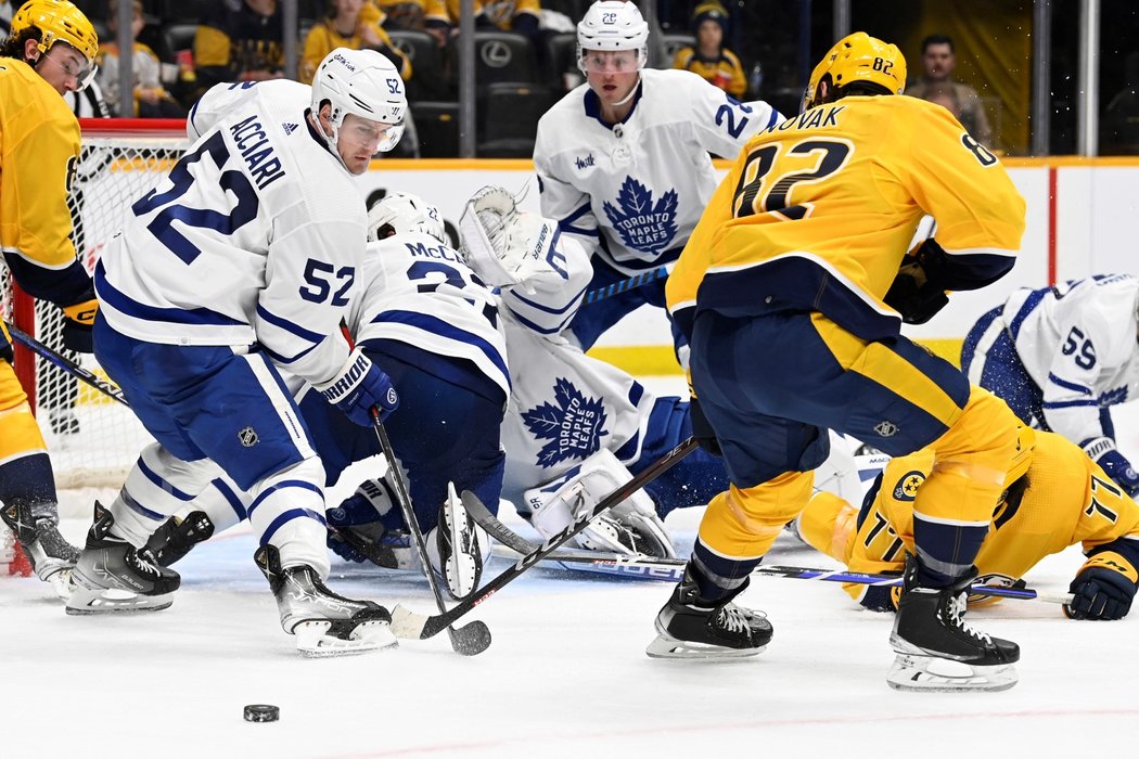 Tuhá bitba mezi Nashvillem a Torontem