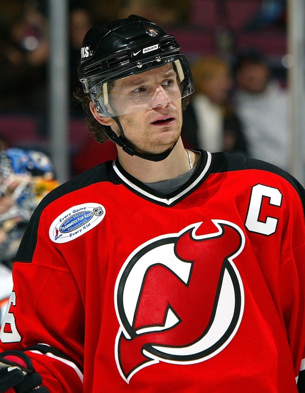 Patrik Eliáš nosil céčko na dresu New Jersey v sezoně 2006/07