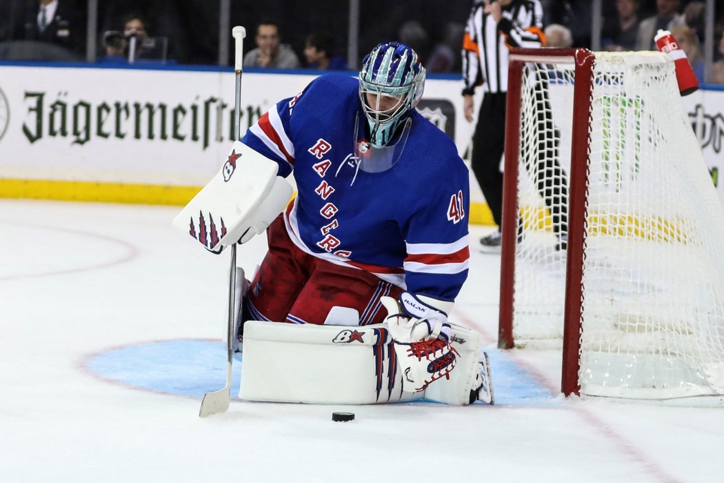 Slovák Jaroslav Halák v brance Rangers