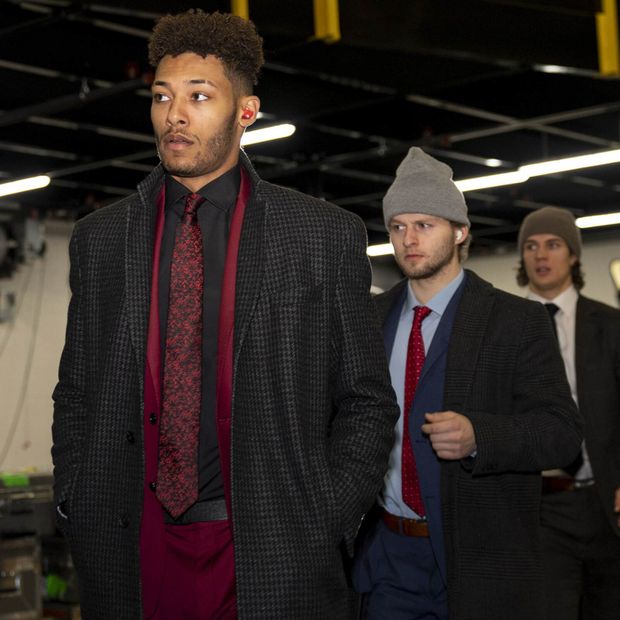 Talentovaný obránce K'Andre Miller vletěl do ligy ve stylu, a to nejen díky hokejovým dovednostem Talentovaný obránce K'Andre Miller vletěl do ligy ve stylu, a to nejen díky hokejovým dovednostem