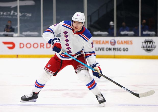 Libor Hájek v dresu New Yorku Rangers Libor Hájek v dresu New Yorku Rangers