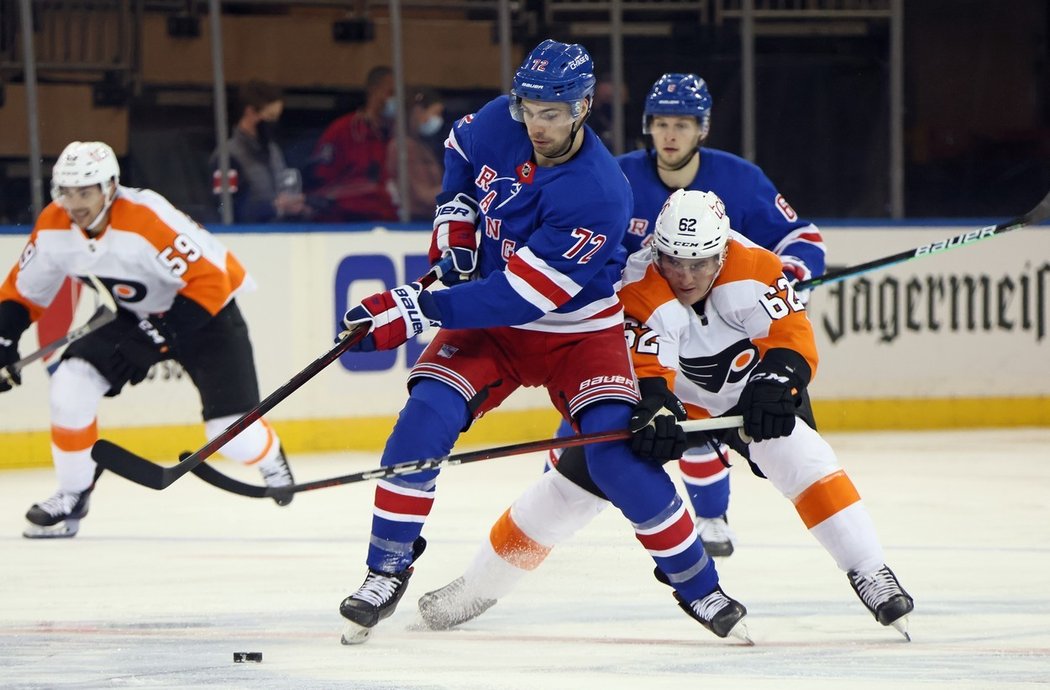 Filip Chytil pečetil výhru Rangers nad Flyers