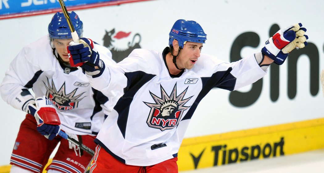 Hvězda New Yorku Rangers Brandon Dubinsky