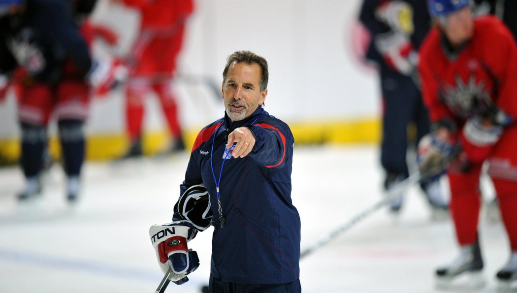 Kouč New Yorku Rangers John Tortorella