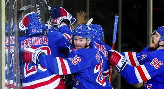 NHL ONLINE: Rangers mají druhý bod. Prodloužení v bitvě Dallas - Colorado