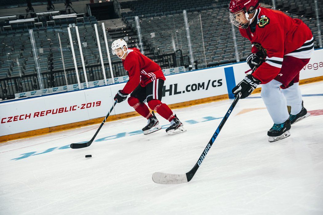 Při spolupráci s hvězdami NHL byla u některých mladíků viditelně znát nervozita, což někteří i sami přiznali