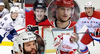 V NHL je letos 6 nových českých tváří. Mezi nováčky je i vousáč