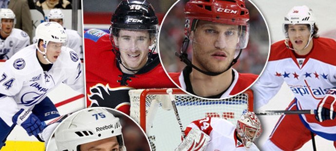 Šestice českých nováčků si letos dělá jméno v NHL.