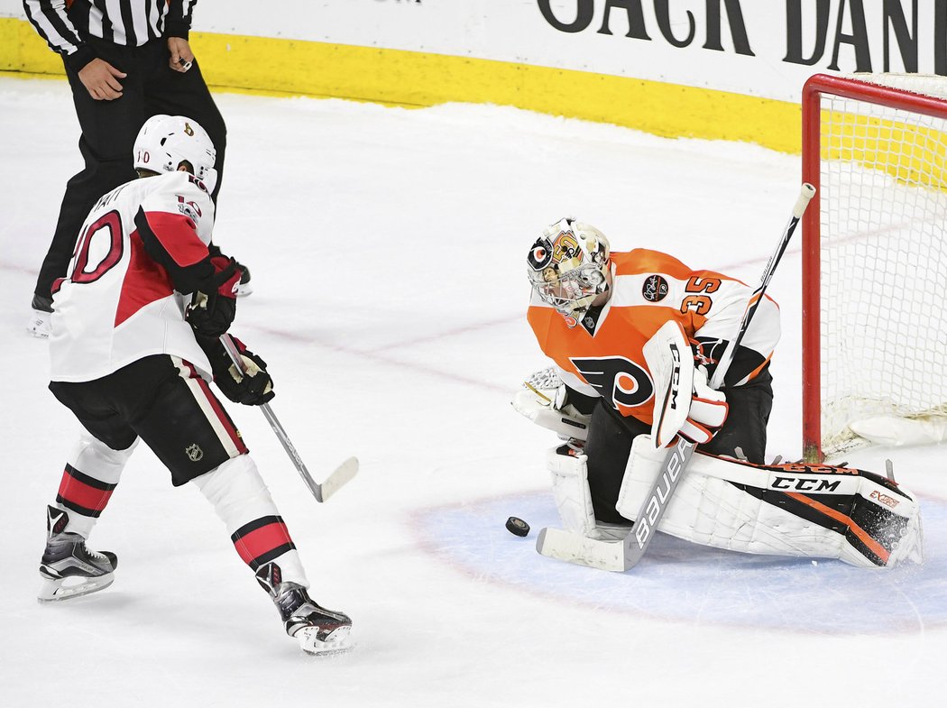 Steve Mason vychytal nájezd Toma Pyatta a Flyers vítězí